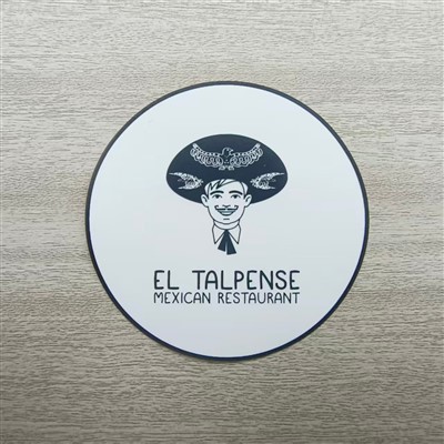 Odznaka termotransferowa 3D z silikonu