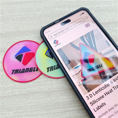 Z funkcją NFC do silikonowych plakietek termotransferowych 3D